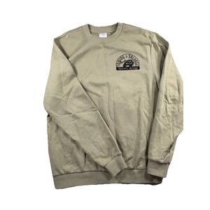 Disney Parks Pixar Cars Tow Mater Crew Neck Sweatshirt Green Adult Unisex S